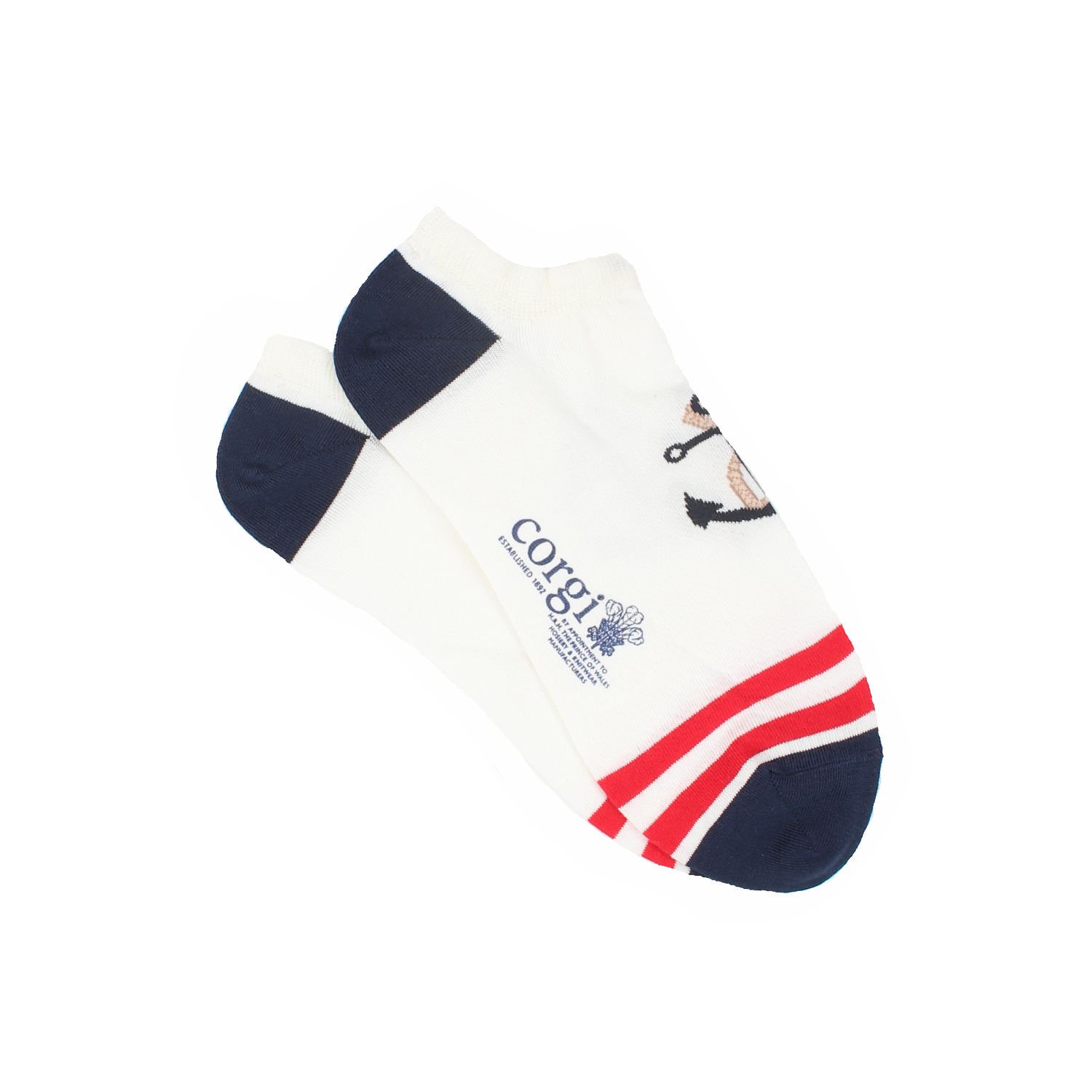 men's white cotton trainer socks