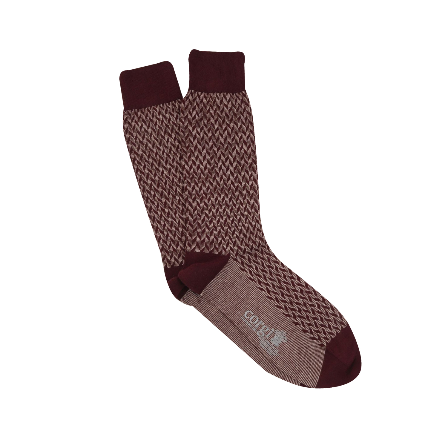 Brown Dress Socks