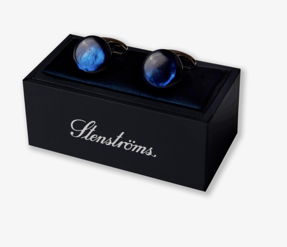 Blue Mother of Pearl Cuff Links