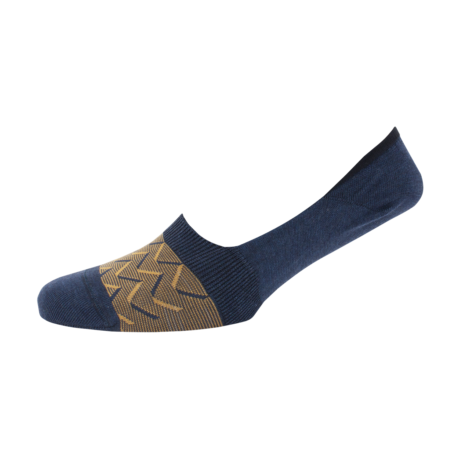 denim-gold invisible cotton socks