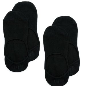 black/m/no show socks