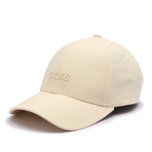 boss cap cream/black