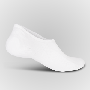 white/m/no show socks